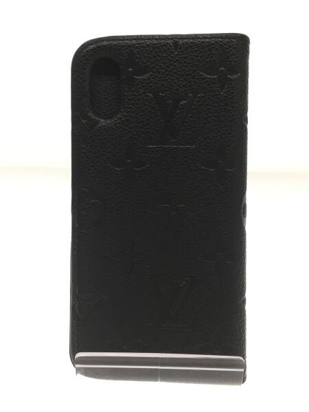 LOUIS VUITTON◇IPHONEX&XS・フォリオ_モノグラムアンプラント_