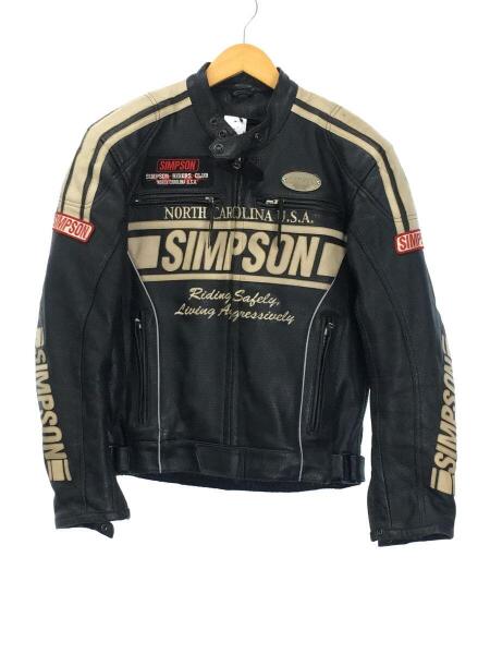 SIMPSON(シンプソン) / ジャケット/M/牛革/BLK | 古着の販売・通販なら 