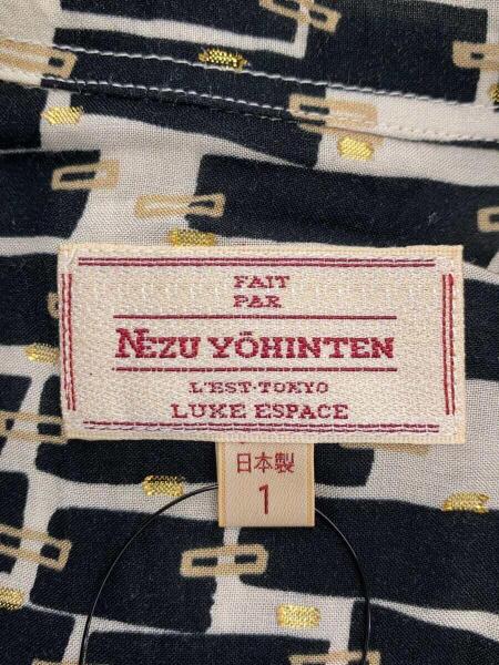 NEZU YOHINTEN(ネズヨウヒンテン) / 半袖シャツ/1/レーヨン/BLK/総柄