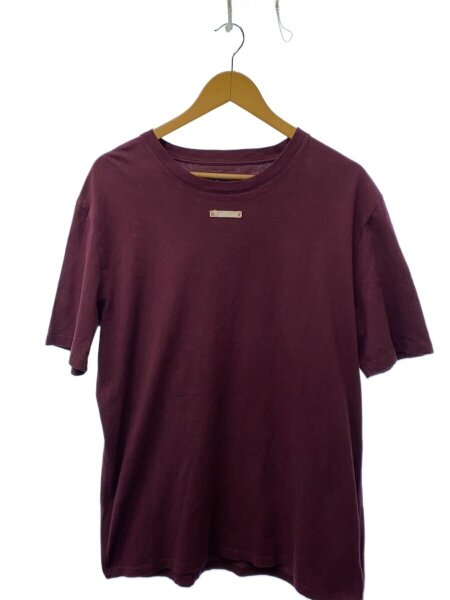 Maison Margiela(メゾンマルジェラ) / Tシャツ/52/コットン/ボルドー 