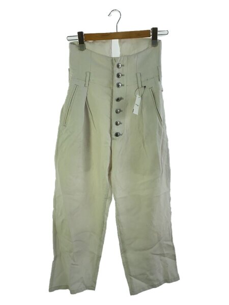 sulvam(サルバム) / 20SS/HIGH-HIGH Pants/HIGH WAIST BUGGY /S/リネン 