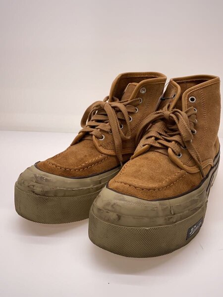 visvim スエードレザーのモカシンブーツ　グレージュ　サイズUS10 visvim スエードレザーのモカシンブーツ グレージュ サイズUS10