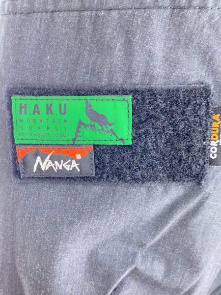 NANGA(ナンガ) / H.A.K.U MOUNTAIN SUPPLY/ボトム/S/ナイロン/BLK/HK 