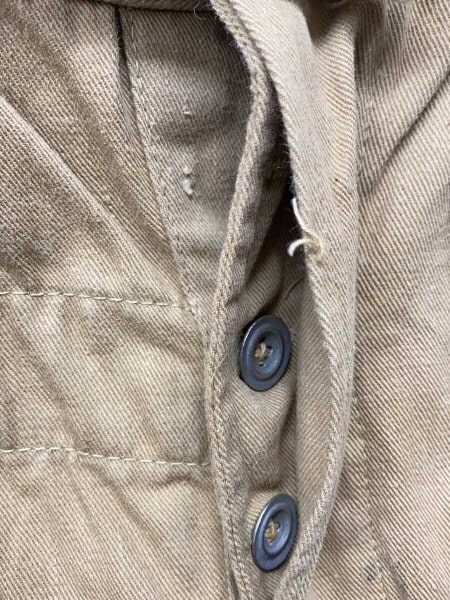 EURO VINTAGE / 40S/グルカパンツ/ベージュ/アルミボタン EURO VINTAGE(ユーロヴィンテージ) / 40S/グルカパンツ/ベージュ