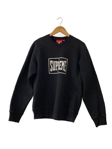Supreme(シュプリーム) / 19SS/WARM UP CREWNECK/M/コットン/ブラック 