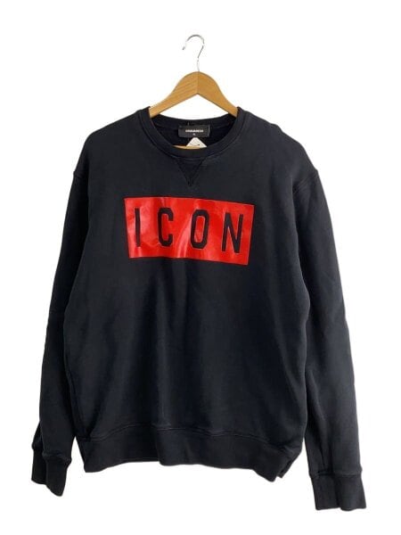 DSQUARED2(ディースクエアード) / スウェット/XL/コットン/ブラック 