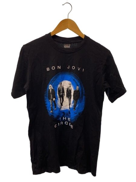 AGAINST(アゲインスト) / バンドTシャツ/L/コットン/ブラック/BON JOVI