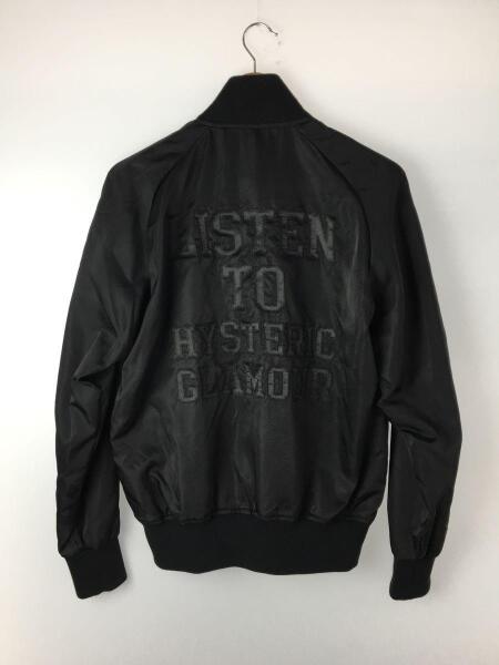 HYSTERIC GLAMOUR(ヒステリックグラマー) / スタジャン/S/ナイロン/BLK 