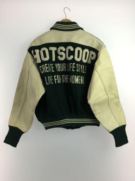 hotscoop スタジアムジャンパー レザー その他ブランド(ソノタブランド 