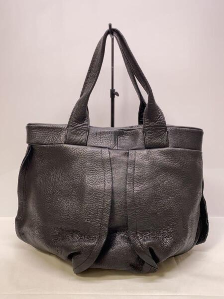 michiamo(ミキアモ) / ハンドバッグ/レザー/BLK | 中古品の販売・通販  