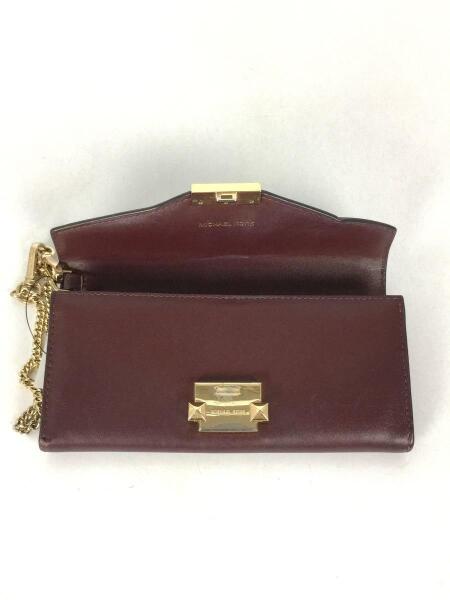 MICHAEL KORS(マイケルコース) / 長財布/レザー/ボルドー/レディース 