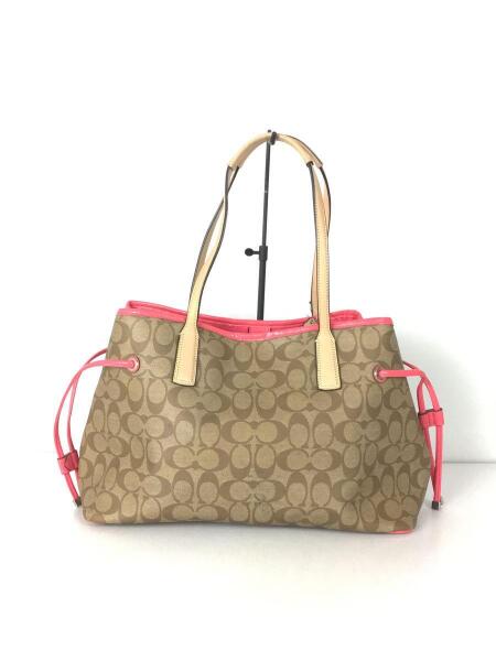 COACH(コーチ) / シグネチャー/トートバッグ/PVC/ベージュ/F29064