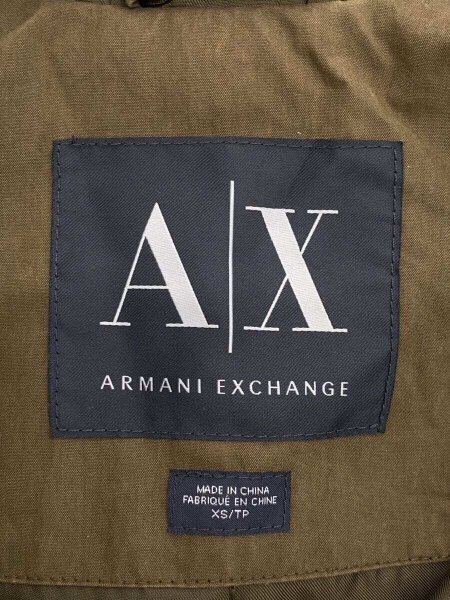 ARMANI EXCHANGE / ジャケット/XS/コットン/KHK/無地/D-Holiday-2013 ARMANI EXCHANGE(アルマーニエクスチェンジ) / ジャケット/XS/コットン