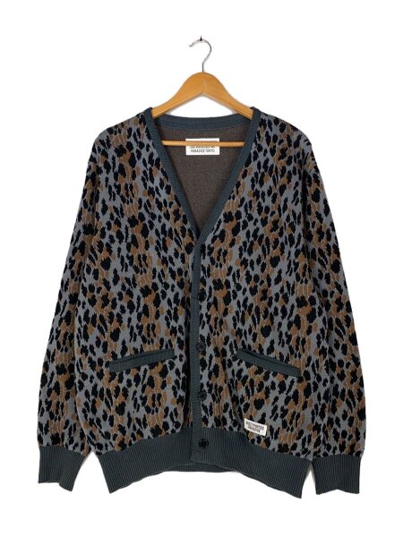 WACKO MARIA(ワコマリア) / 25SS/LEOPARD JACQUARD KNIT CARDIGAN 