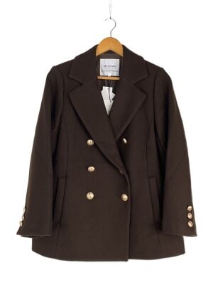 【新品未使用】マイストラーダMYSTRADAレディーススタンドカラーコート vectorpremium_170-402404040252