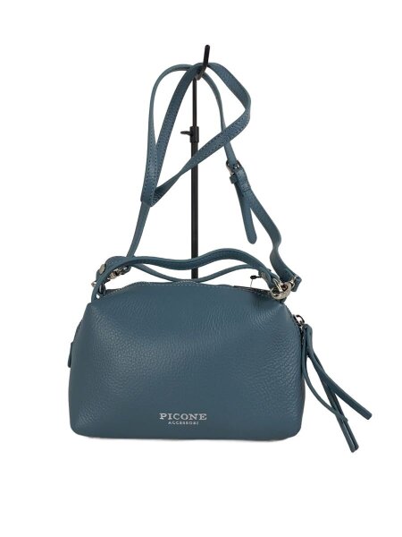 PICONE(ピッコーネ) / ショルダーバッグ/レザー/ブルー/無地 | 中古品 