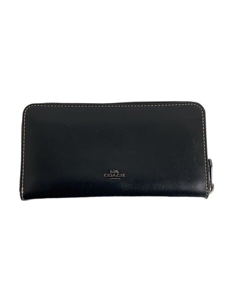 COACH(コーチ) / 長財布/ブラック/無地/レディース/CN037/ミッキー 