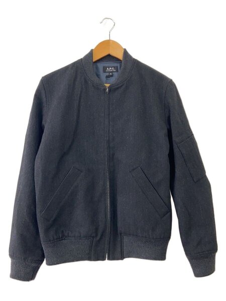 A.P.C.(アーペーセー) / ブルゾン/XS/コットン/BLK/無地/24162-1-30041 