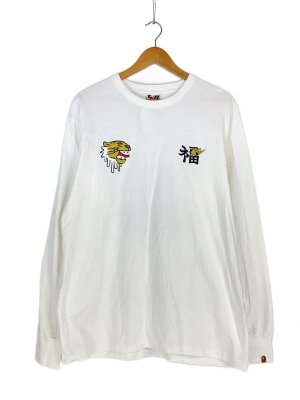 A BATHING APE XL ホワイト Tシャツ　ロンT A BATHING APEのロングスリーブT検索結果|古着・中古品の通販サイト