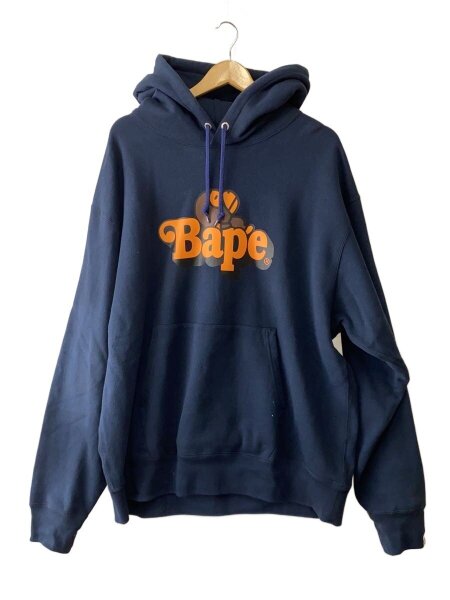 A BATHING APE(アベイシングエイプ) / パーカー/XXL/コットン/NVY 