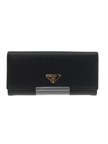 PRADA 長財布 used PRADA(プラダ) / 長財布/--/BLK | 中古品の販売・通販ならセカンド