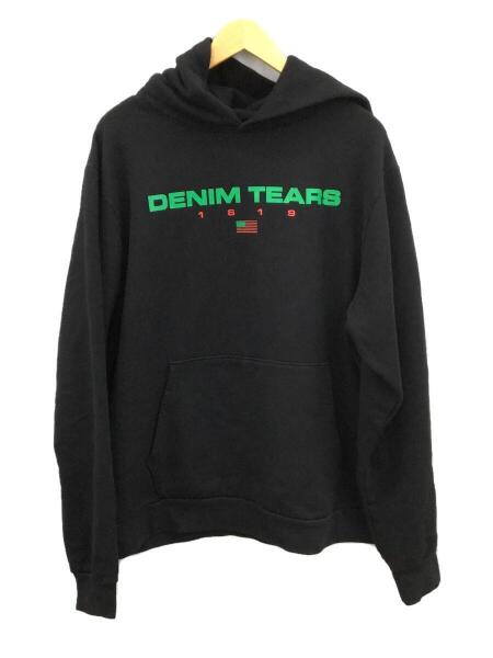 DENIM TEARS(デニムティアーズ) / パーカー/XL/コットン/BLK/DT-A21 