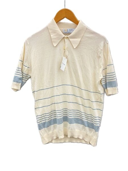 JOHN SMEDLEY ホワイト ポロシャツ Mサイズ値下げ交渉OK❗️ JOHN SMEDLEY ホワイト ポロシャツ Mサイズ値下げ交渉OK❗️