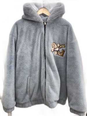 GALFY(ガルフィー) / ジャケット/FREE/アクリル/BLK/無地/164101