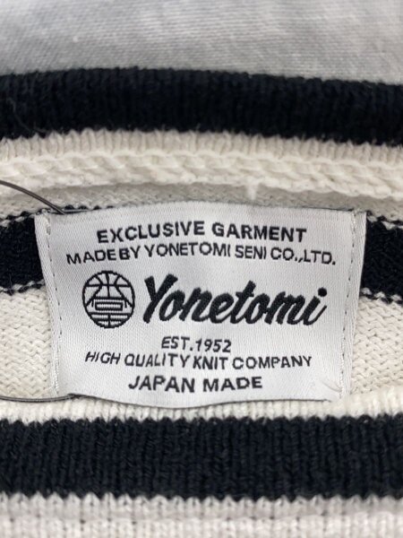 Yonetomi(ヨネトミ) / WAVE COTTON BASQUE KNIT/ニット/1/コットン 