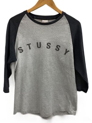 STUSSY(ステューシー) / ボーダーポケットTシャツ(カットソー)/M