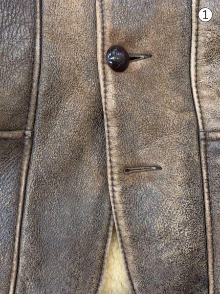 Schott(ショット) / ムートンジャケット/USA製/80s/レザージャケット