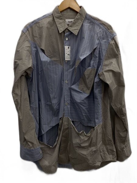 kudos(クードス) / 19AW/BLUE PRINT CUTTING SHIRT/長袖シャツ/2 