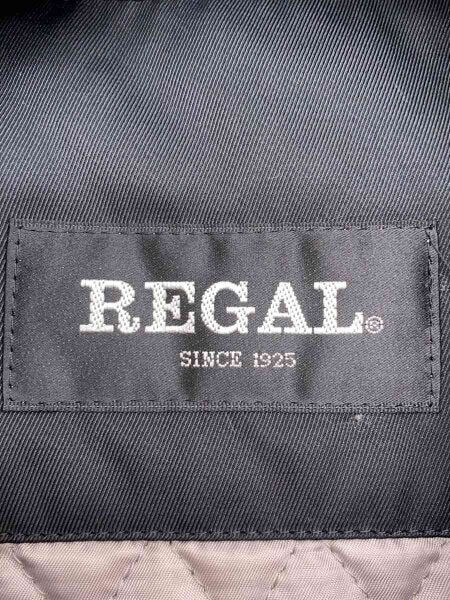 REGAL(リーガル) / ステンカラーコート/--/ポリエステル/BLK/無地/38