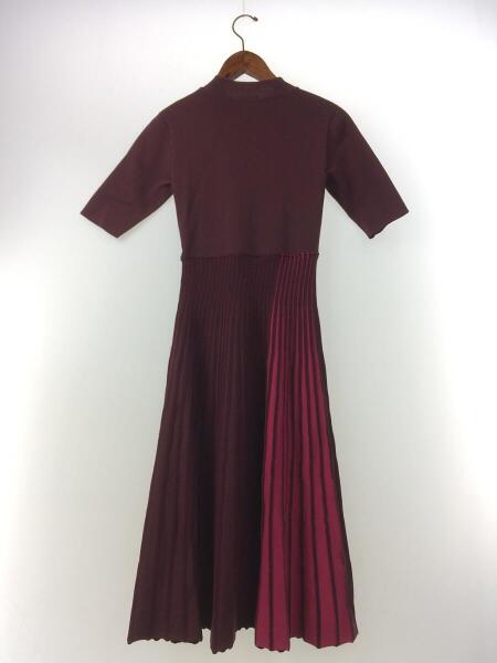 ドレス カラーブロックプリーツワンピース user_17efa975グレース