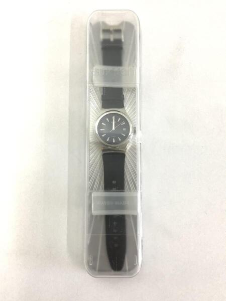 SWATCH(スウォッチ) / 自動巻腕時計/アナログ/レザー/NVY/NVY/SISTEM