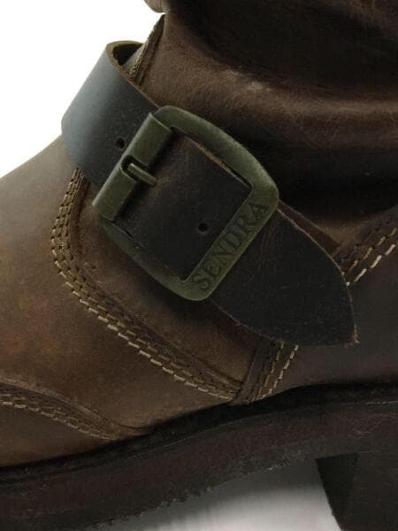 SENDRA(センドラ) / エンジニアブーツ/刺繍/UK8/BRW/ベッカム | 中古品