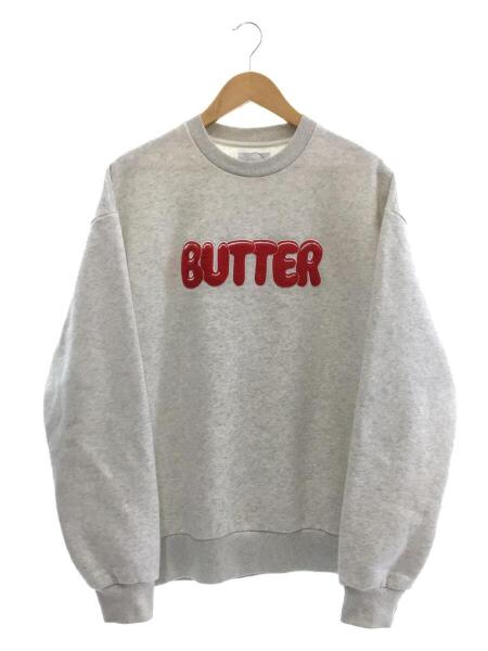 Butter Goods(バターグッズ) / スウェット/L/コットン/GRY/BUTTER1ロゴ 