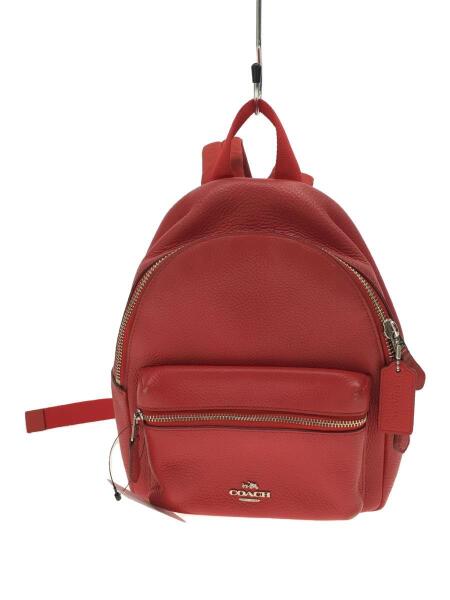 COACH(コーチ) / リュック/レザー/RED/F38283 | 中古品の販売・通販