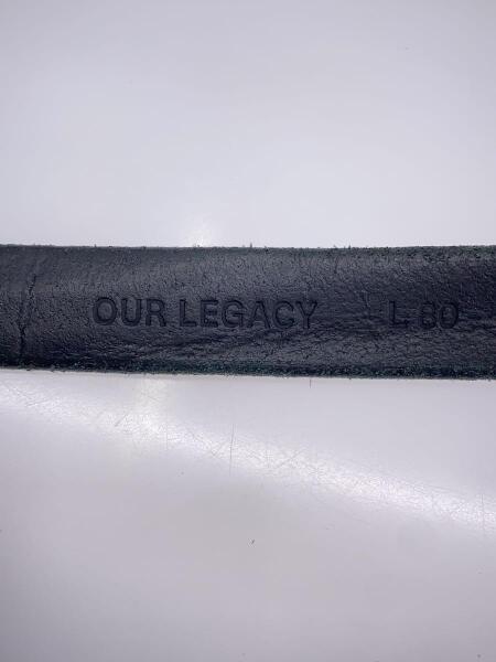 アワーレガシー　OUR LEGACY ベルト　ハート　スタッズ　黒　レザー アワーレガシー】ベルト ハート スタッズ 黒 レザー アワー