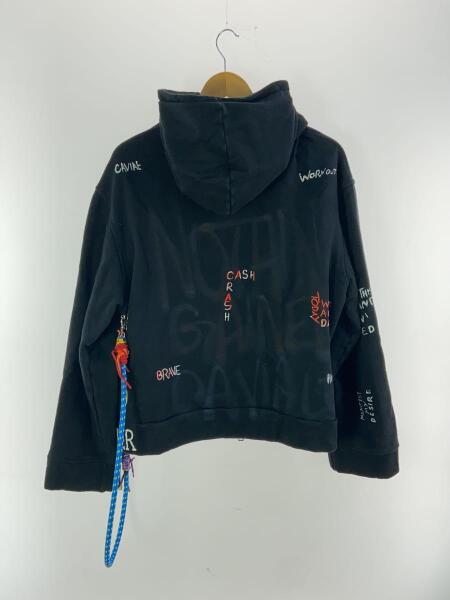 CAVIALE(カビアーレ) / ジップパーカー/L/コットン/BLK/STYLE20SS-001 