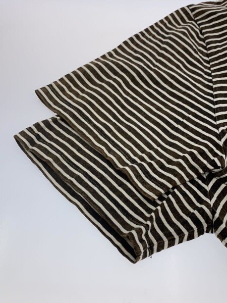 SAINT LAURENT(サンローラン) / Tシャツ/M/コットン/BLK/ボーダー/JP53