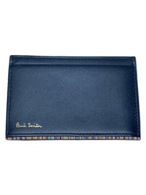 Paul Smith 激レア　高級ブライドルレザー　名刺入れ　新品未使用品　青 Paul Smith 激レア 高級ブライドルレザー 名刺入れ 新品未使用品 青