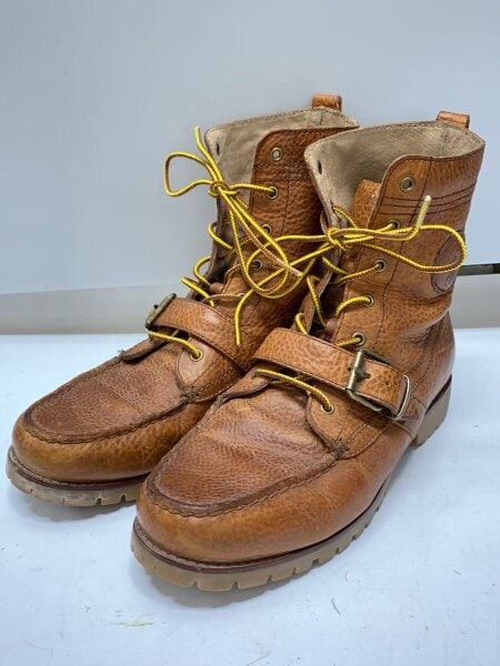 POLO RALPH LAUREN / ブーツ/--/BRW/レザー/14557// POLO RALPH LAUREN(ポロラルフローレン) / ブーツ/--/BRW/レザー/14557