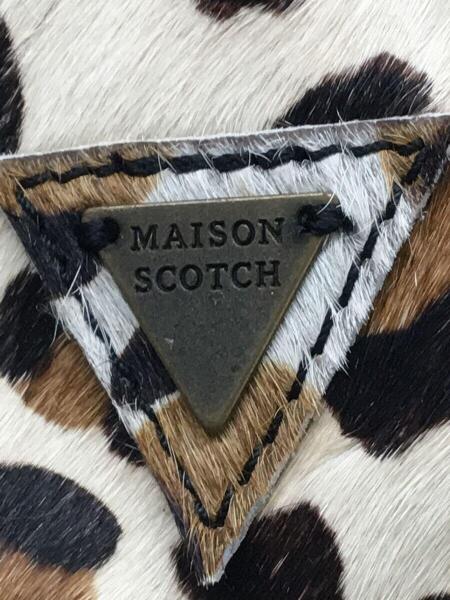 MAISON SCOTCH(メゾンスコッチ) / トートバッグ/レザー/BEG/レオパード 