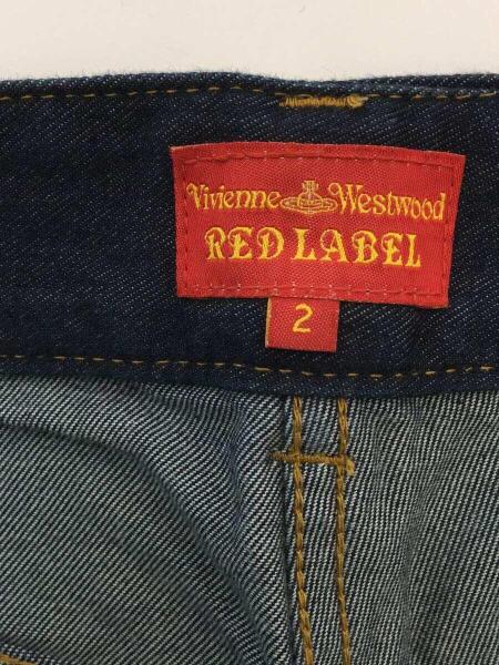 値下げ【美品】ヴィヴィアン⭐︎オーブ刺繍デニム Vivienne Westwood Red Label オーブ刺繍 デニム 2