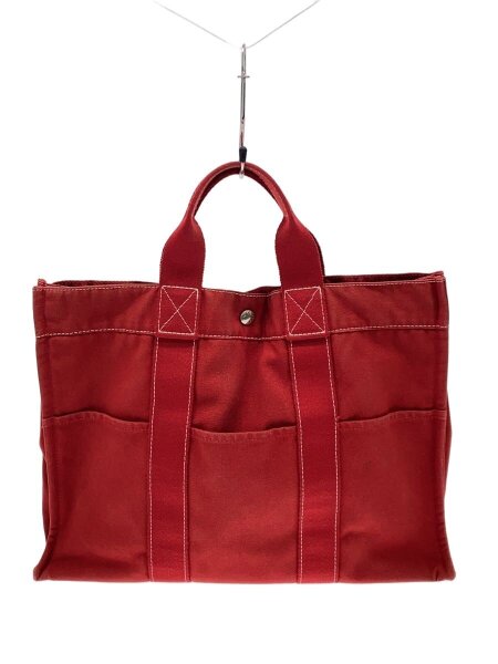 HERMES(エルメス) / トートバッグ/コットン/RED/フールトゥMM | 中古品 
