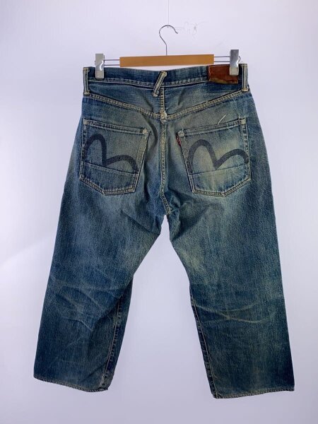◉Ad左1034 EVISU ヴィンテージ デニム ボタンフライ 34 中古・古着 