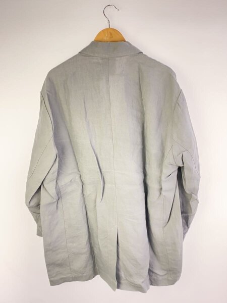 HED MAYNER / テーラードジャケット/S/リネン/BLU/J23_BLU HED MAYNER(ヘドメイナー) / テーラードジャケット/S/リネン/BLU