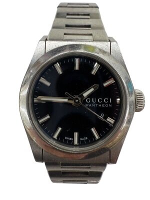 GUCCI(グッチ) / クォーツ腕時計/アナログ/ステンレス/BLK/1400L