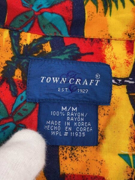 TOWN CRAFT(タウンクラフト) / 90s/アロハシャツ/オープンカラー/半袖 